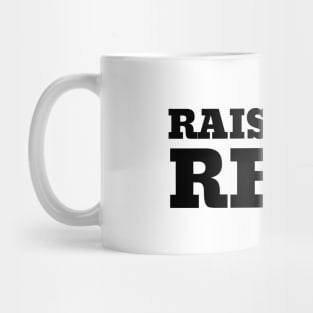 Raised on Reba retro Vintage Mug